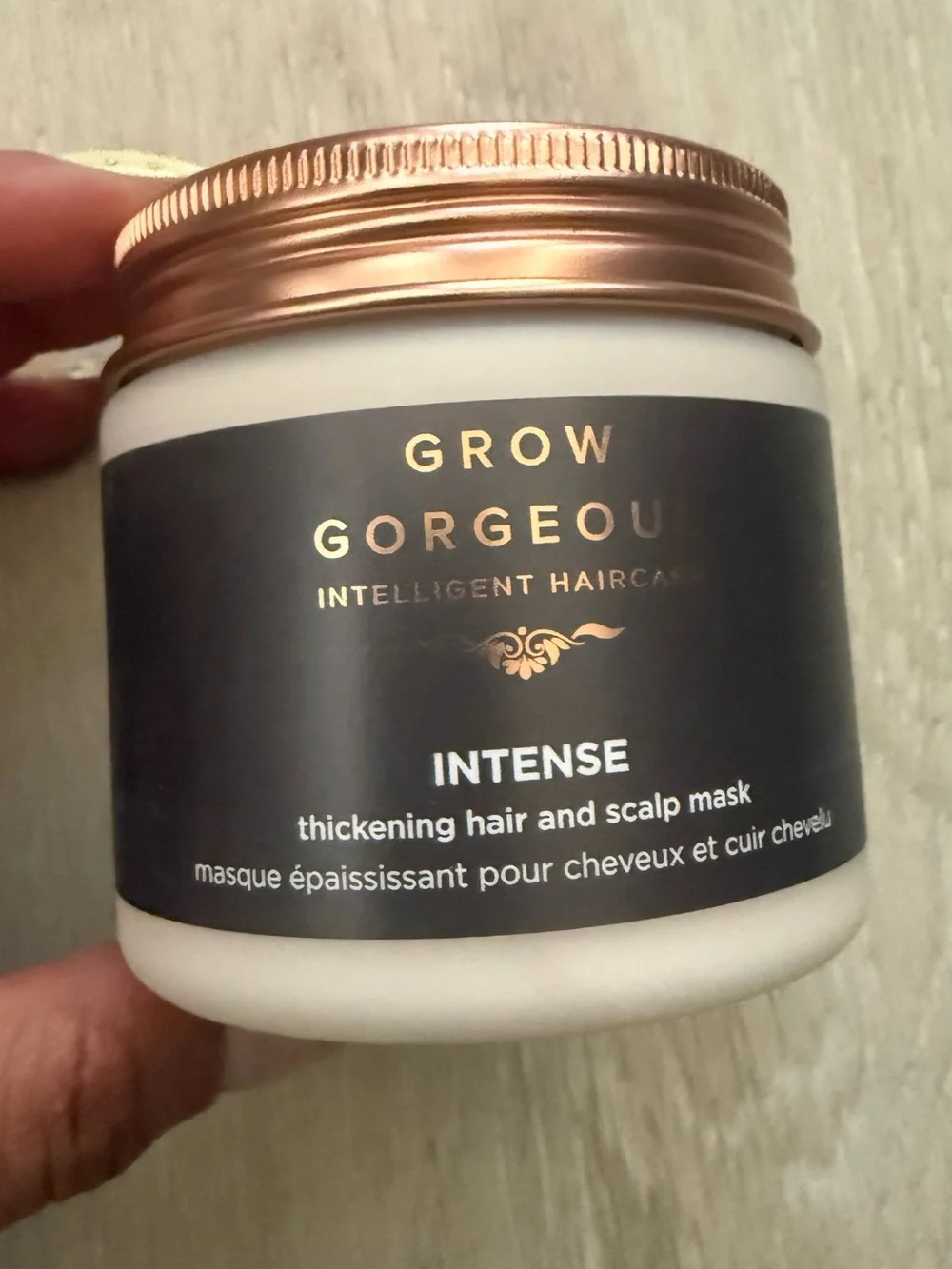 Grow Gorgeous Intense Thickening Hair and Scalp Mask 200ml 6.7 fl oz